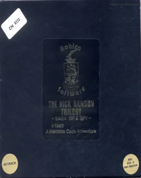 Rick Hanson Trilogy, The - Saga of a Spy (1986)(Robico)[h TSTH] box cover front